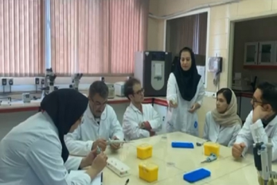 کلیپ برگزاری روز دوم کارگاه تولید آزمایشگاهی جنین در حیوانات مزرعه ای توسط شرکت سینا فناوران ماندگار