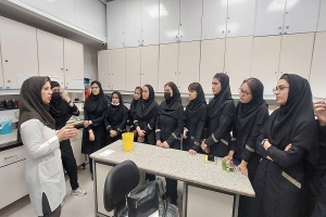 بازدید گروه دوم دانش آموزان پژوهش سرای تهرانی مقدم از پژوهشگاه ابن سینا