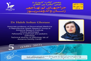 معرفی سرکارخانم دکتر هاله سلطان قرایی به عنوان سخنران و عضو شرکت کننده در کنگره بین المللی جراحی های کم تهاجمی زنان و اندومتریوز